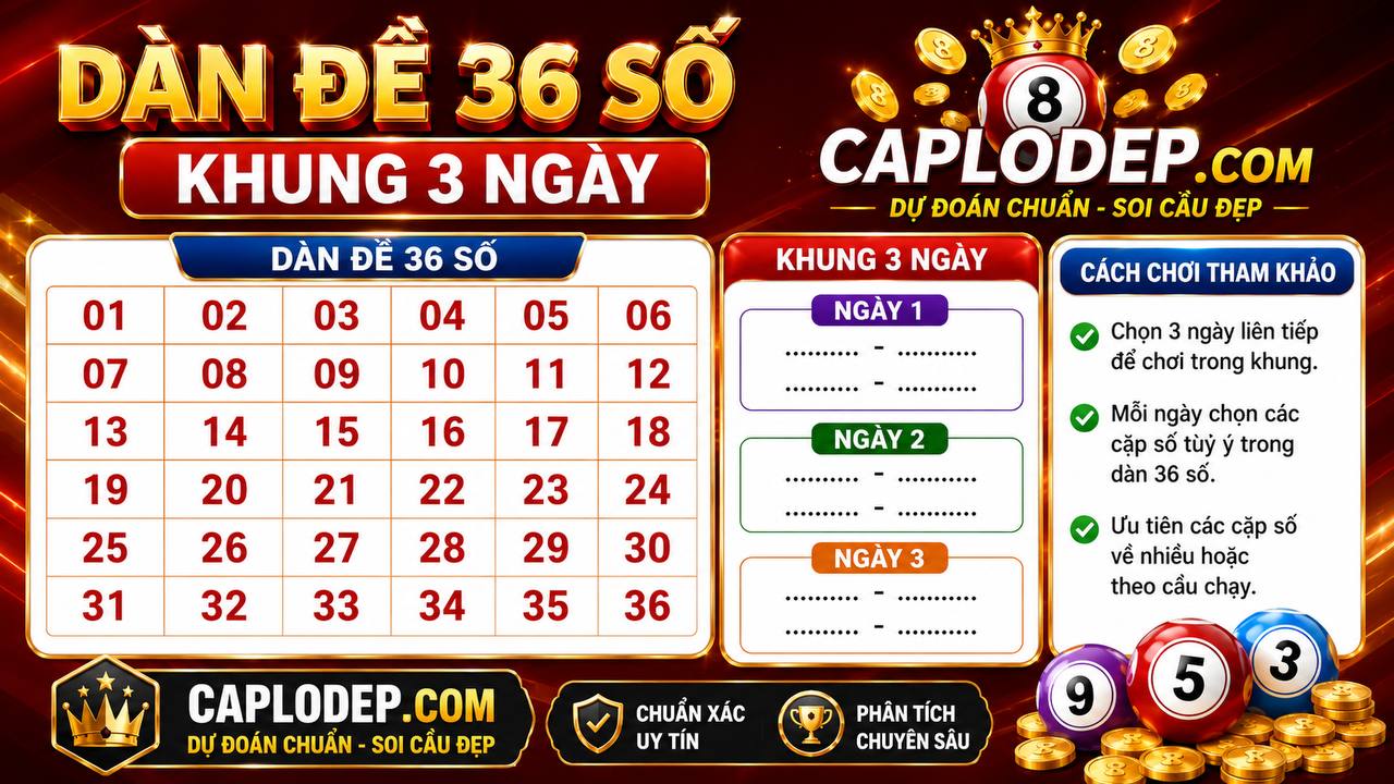 dàn đề 36 số