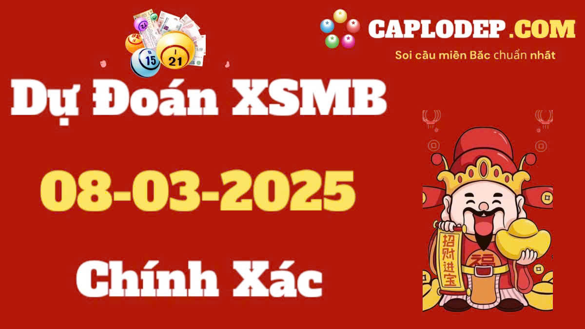 Soi cầu 247 ngày 08/03/2025 - Dự đoán XSMB rồng bạch kim