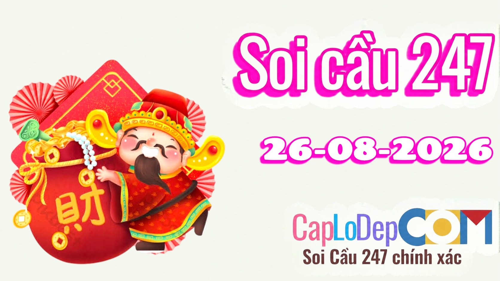 Soi cầu ngày 26/08/2026