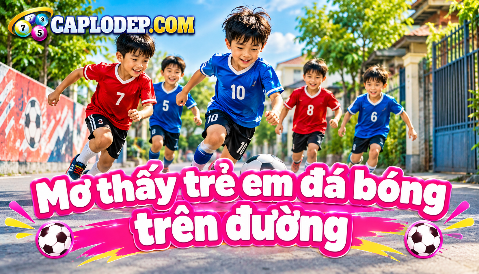 Ý nghĩa tâm linh đằng sau giấc mơ thấy trẻ em đá bóng trên đường