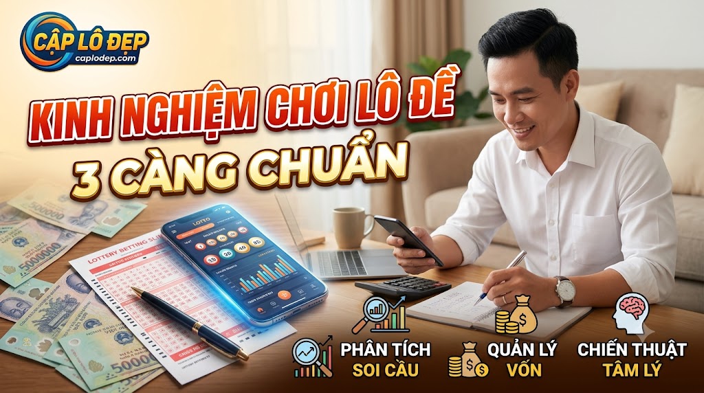 Kinh Nghiệm Chơi Lô Đề 3 Càng Chuẩn