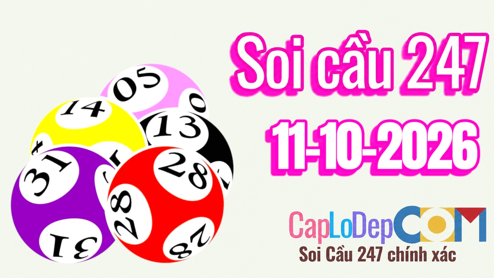 Soi cầu ngày 11/10/2026