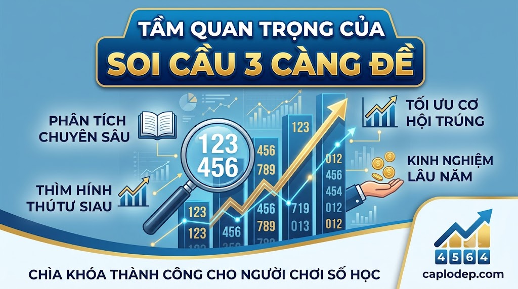 Kinh nghiệm soi cầu 3 càng đề